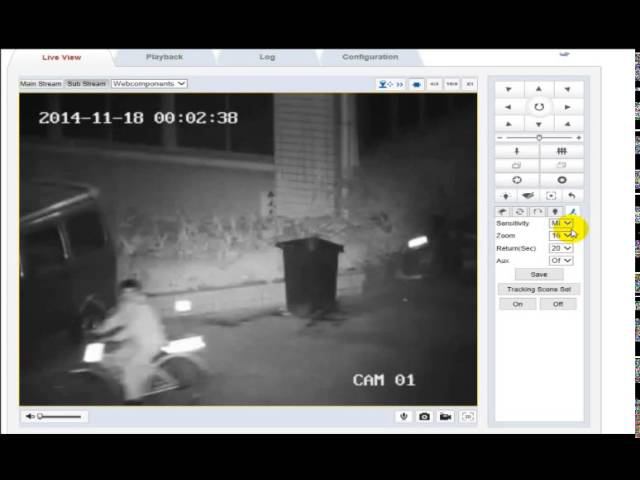 тест авто наведение PTZ HD Что быстрее автослежение или велосипед.. смотреть онлайн