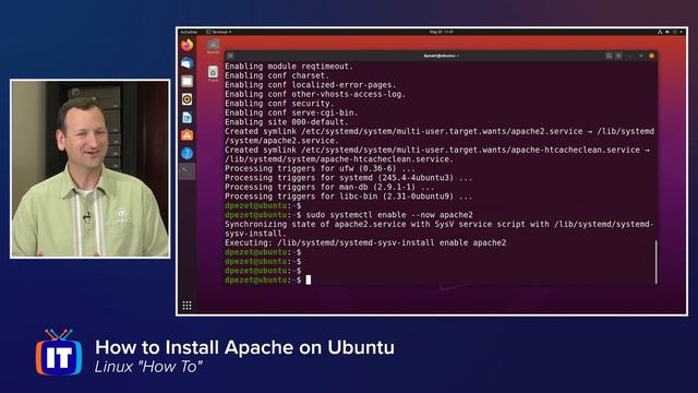 How to Install Apache on Linux - Ubuntu смотреть онлайн