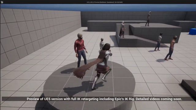 Universal Character Customization System UE5 Update Preview