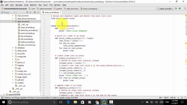 Lesson 7 Python Data Structures Arrays смотреть онлайн