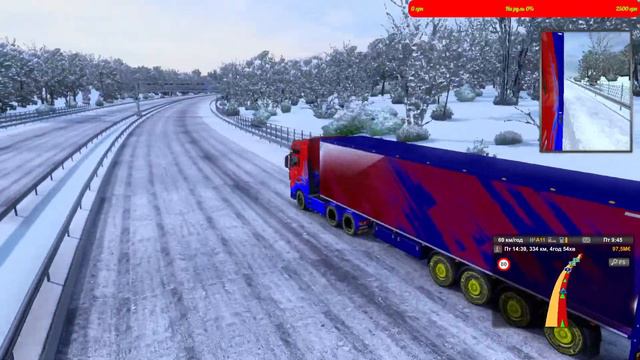 ГЛОБАЛЬНЫЙ КОНВОЙ || Euro Truck Simulator 2 MP (ETS 2 MP) смотреть онлайн