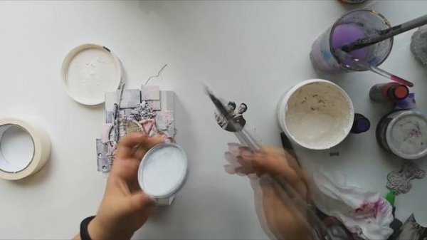 Mixed Media Box by Juliya Tirskaya