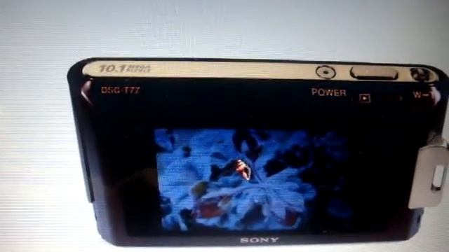 Kamera Sony DSC-T77 смотреть онлайн