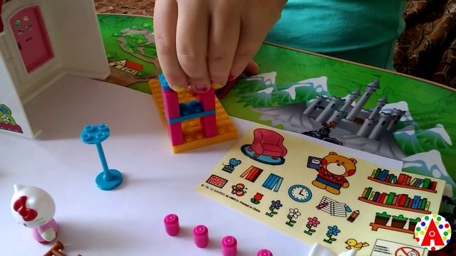 Hello Kitty Mega Bloks смотреть онлайн