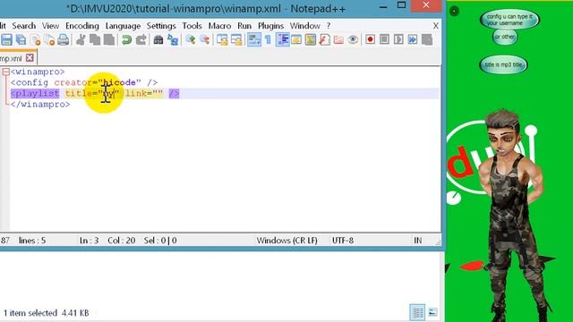 Tutorial How To - Derive WINAMP PRO IMVU MP3 PLAYER смотреть онлайн