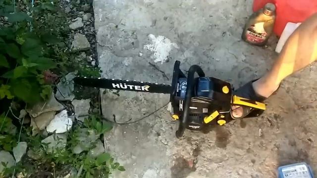 Правильная обкатка пилы, на примере huter bs-62. Сборка. Премиум китай. Часть 1. смотреть онлайн