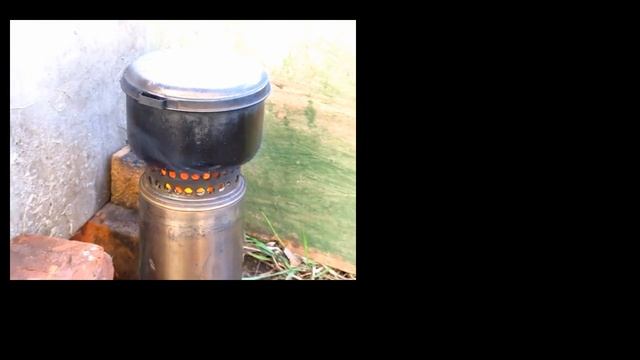 Мини-печь чурочница из термоса - 1 ч. смотреть онлайн