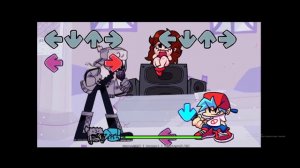 FNF Mid Night Сарвента и Рув