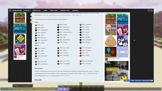 How to Get Player Heads / Mini Blocks In Minecraft 1.19.3 (Java) смотреть онлайн