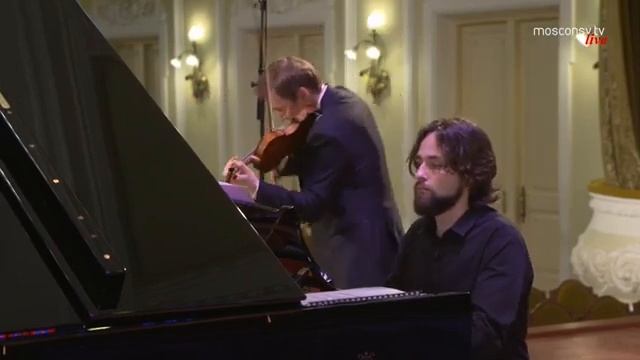 Иоганнес Брамс. Соната №1 для скрипки и фортепиано смотреть онлайн