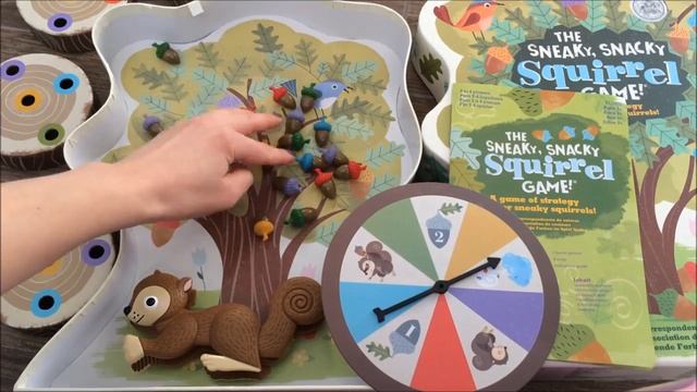 VLOG: Обзор настольная игра The Sneaky, Snacky Squirrel Game from Educational Insights. Белка! смотреть онлайн
