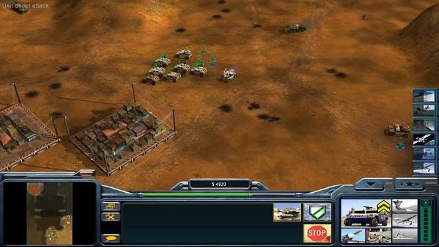 [C&C Zero Hour] - 1vs7 - Airforce vs 7 Infantry - Hard Difficulty смотреть онлайн