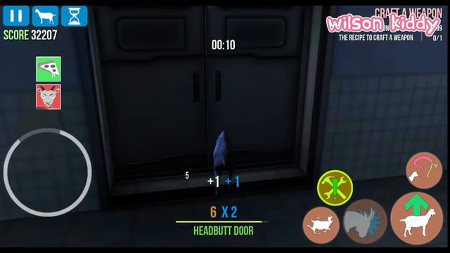 Kambing Sultan Lawan Zombie Rumah Sakit 😱😨 | Goat Simulator | Game Wilson Kiddy смотреть онлайн
