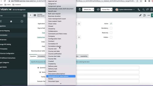 HRSD 12 - HR Catalog , HR Criteria & Case Restriction смотреть онлайн