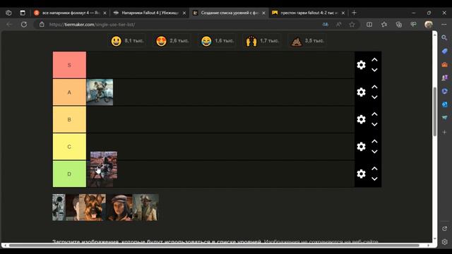 Мой тир лист напарников в Fallout 4 1 часть смотреть онлайн