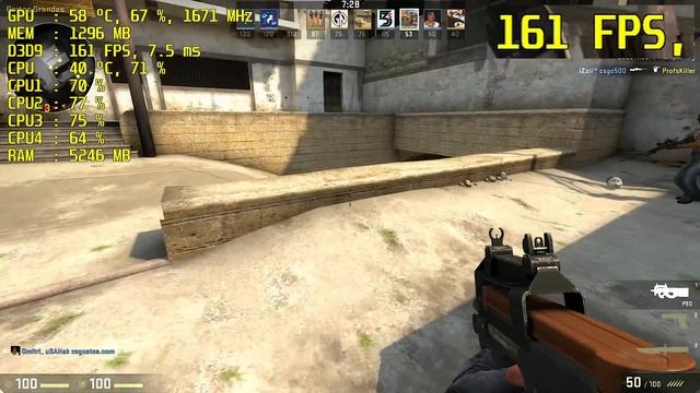 « Cê Acredita » GT 1030 + G4560 no CS:GO com Monitor 144Hz + Bônus смотреть онлайн