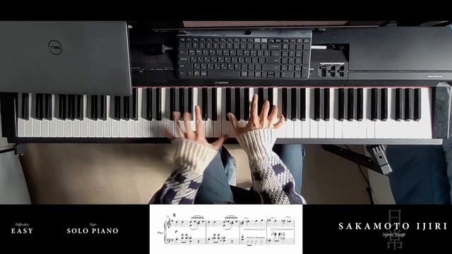 Nichijou - "Sakamoto Ijiri" | Piano Arrangement смотреть онлайн