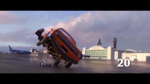 Cars 2 (2011) Carnage Count
