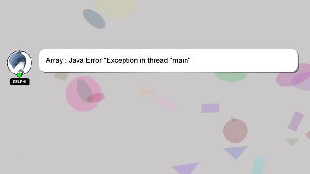 Array : Java Error "Exception in thread "main" java.util.InputMismatchException" On an Array progra смотреть онлайн