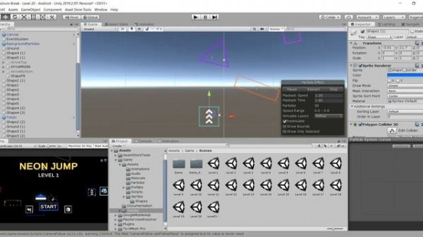 Neon Jump - Creating new levels