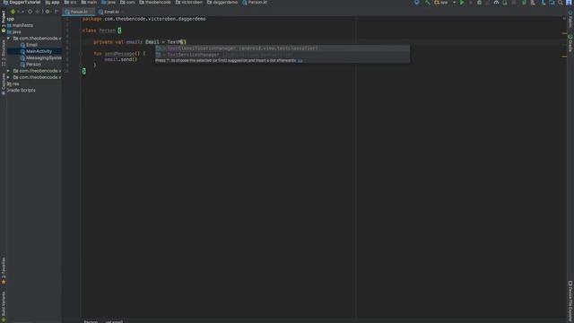 Dagger 2 Android Tutorial - 1 смотреть онлайн
