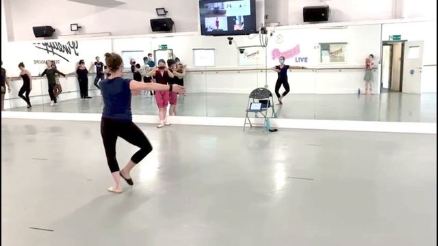 Pas De Chat & Pas De Bourrée: Ballet Class Tutorial (beginner/intermediate) смотреть онлайн