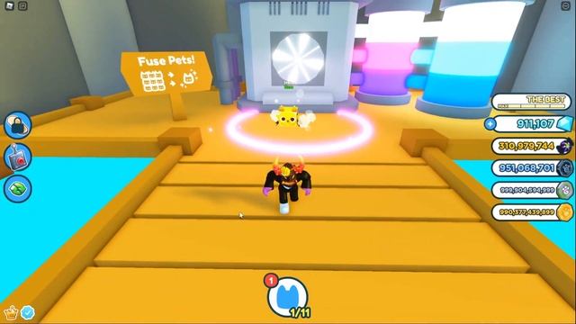 What happens when i fuse 3 werewolves and 3 vampire bats in Pet Simulator X (Roblox) смотреть онлайн