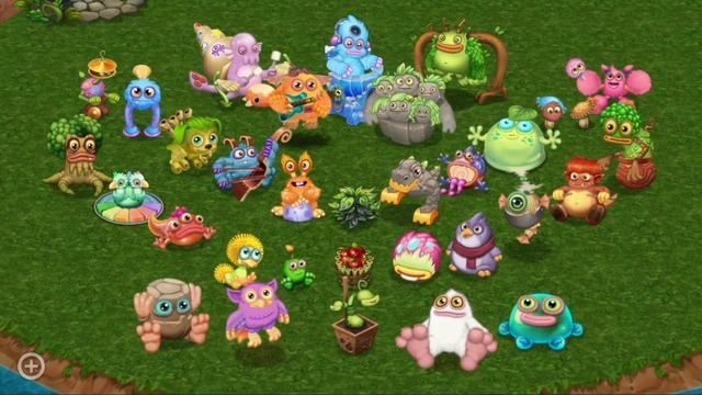 My Singing Monsters: Dawn Of Fire: All Gold Island Monsters.