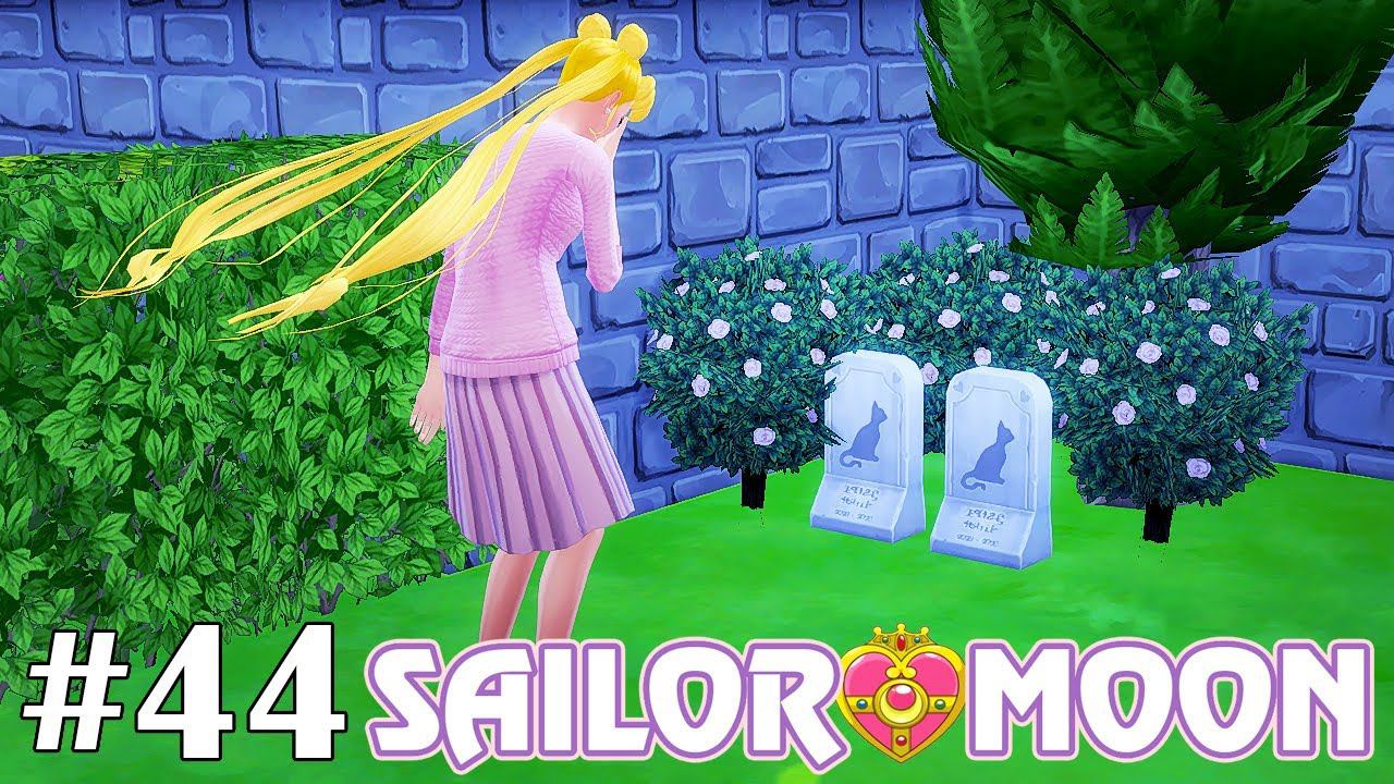 Прощайте, Луна и Артемис... - The Sims 4 - Sailor Moon #44 смотреть онлайн