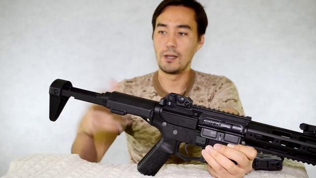 Обзор страйкбольного привода ARES Amoeba Honey Badger