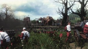 GERMAN IMPERIAL ARMY DEFENDS IMPERIAL LAND AGAINST NORSCA - Total War: WARHAMMER 3 Cinematic Battle