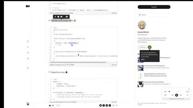 10 tips to improve your PHP code. смотреть онлайн