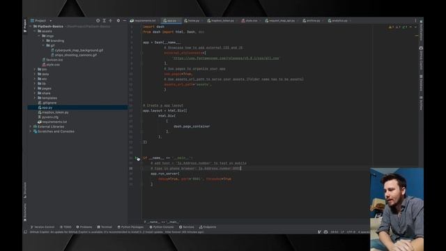 Dash Dashboards, Multi Paged Quick Development with Python & React Tutorial смотреть онлайн