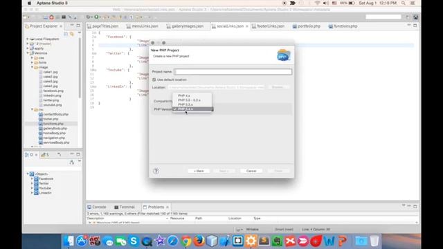PHP5, HTML & CSS Web Project | From JSON Data Files to HTML Output | Part-4 смотреть онлайн
