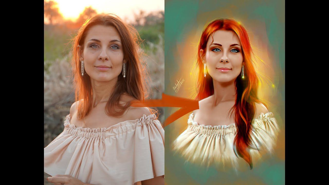 Еще один speed-art на заказ смотреть онлайн