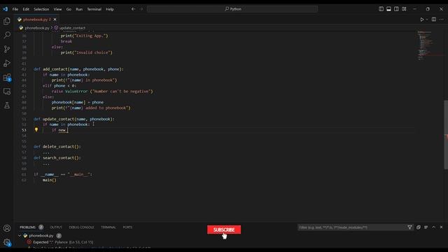 100 Days of Python - Day 4: Phonebook App смотреть онлайн