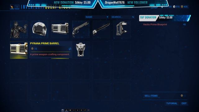 Baro Ki'Teer 100th visit - Prime Expel Mods - Warframe смотреть онлайн