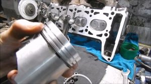 ВАЗ-2107. Сборка шатунно-поршневой группы. Запуск.