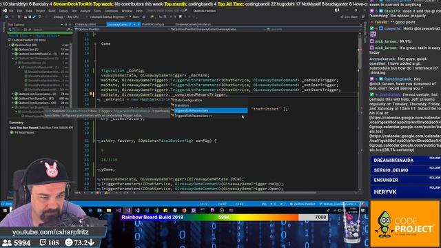 April 7, 2019 - Completing the Giveaway Game Widget with C# and ASP.NET Core смотреть онлайн