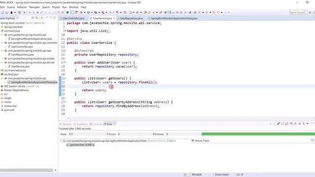 Spring Boot Testing | Writing JUnit Tests using JUnit and Mockito | Java Techie смотреть онлайн