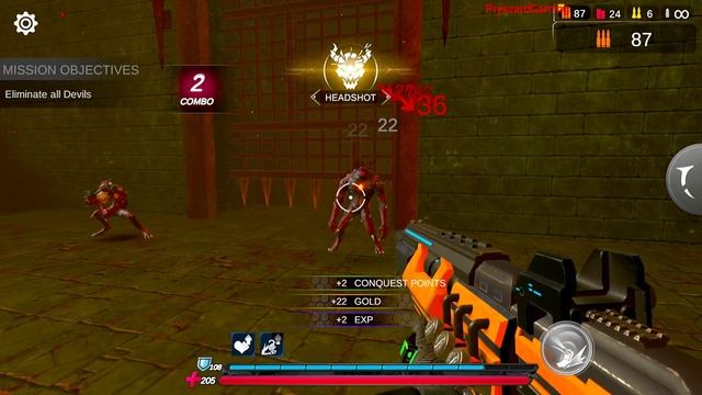Devil War: 3D Offline FPS Game - Gameplay Walkthrough Part 2 Region 1 Levels 3-9 Boss (iOS,Android) смотреть онлайн