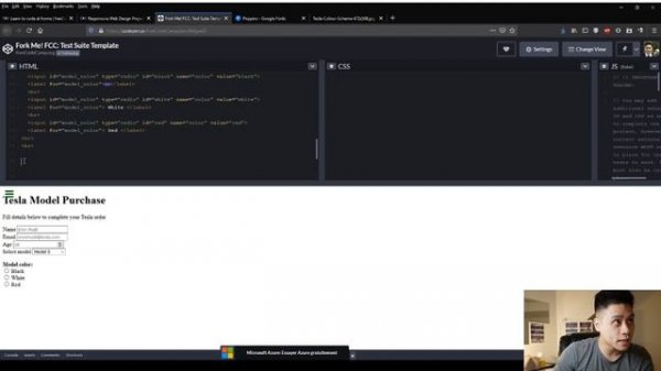 freeCodeCamp - Build a Survey Form (solution)