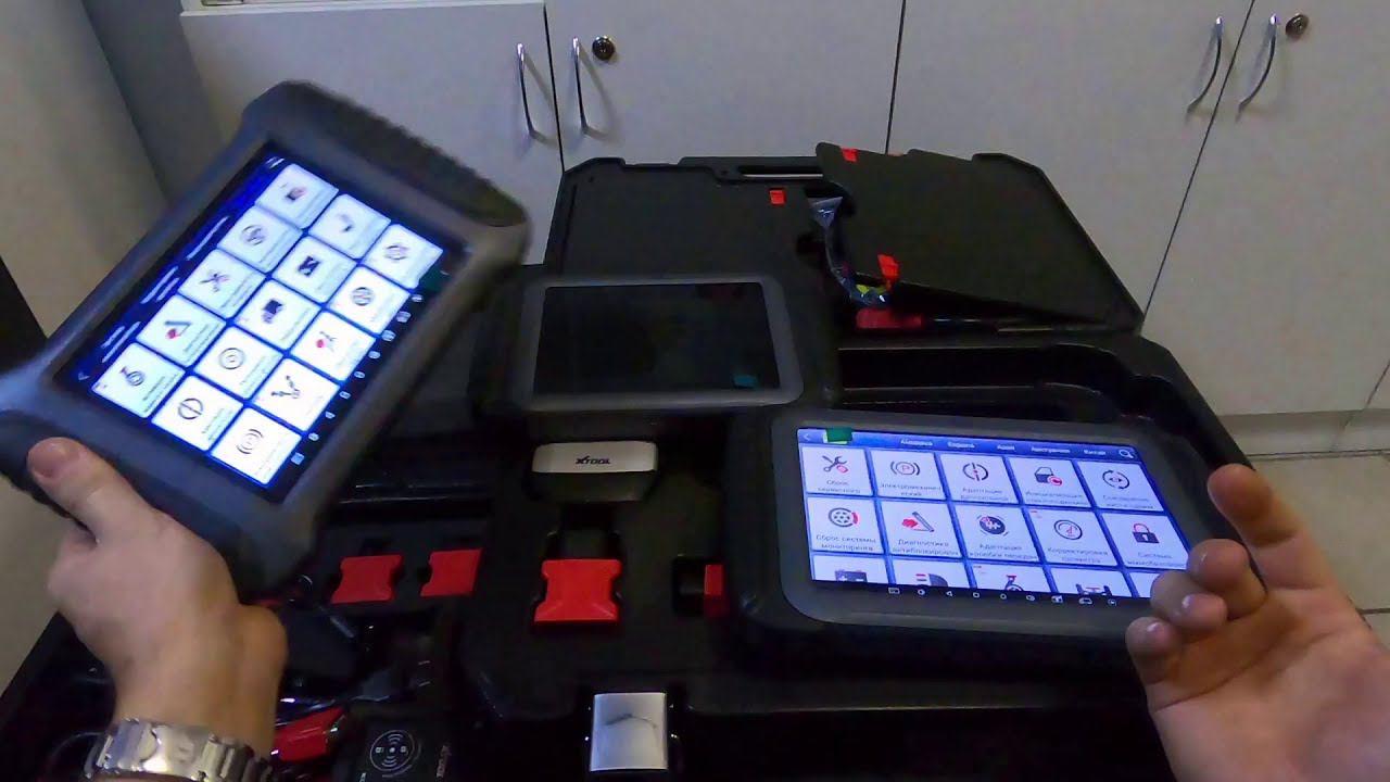 Сравнение приборов XTOOL: X100 PAD3, H6 ELITE, H6 PRO.