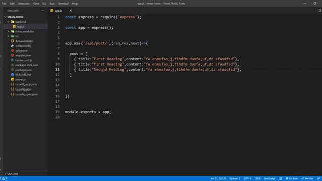 #15 Getting Data From Express API смотреть онлайн