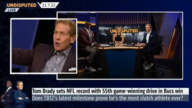 UNDISPUTED: Skip and Shannon react to Brady sets NFL record with 55th game-winning drive in Bucs wi смотреть онлайн