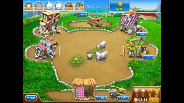 Веселая ферма. Печем пиццу , 28 уровень (Сырная 4). смотреть онлайн