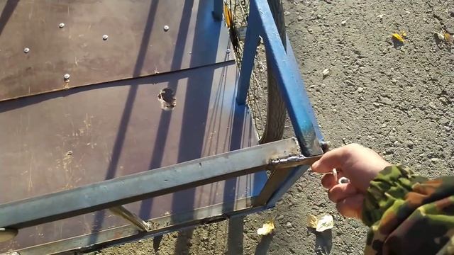 Самодельный 3х колесный велосипед своими руками. смотреть онлайн