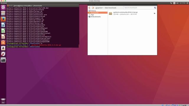 Install PyCharm on ubuntu Linux смотреть онлайн
