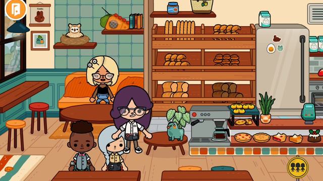 Влог! Работаю в кофейне Крошки и кружки☕🍪//игра тока бока// Toca Boca смотреть онлайн