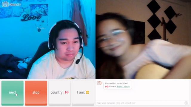 Singing To Strangers On Ometv | Shy Ironheart